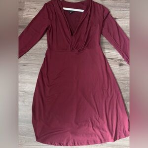 George Deep Red Women's Blouse